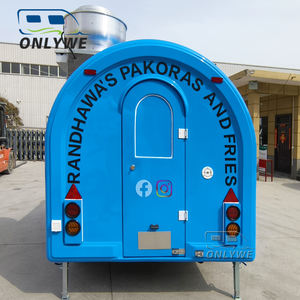 Mini camion Mobile per merenda con cucina completa per barbecue Taco Pizza Kebab Shawarma - Product Image 3