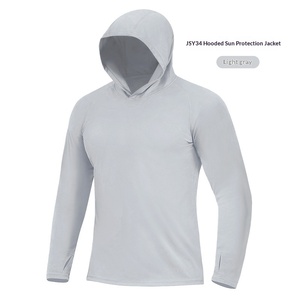 Sweat-shirt à capuche pour <span class=keywords><strong>homme</strong></span>, été, uni, séchage rapide, anti-<span class=keywords><strong>UV</strong></span>, coupe ajustée, taille XL, pour activités de plein air, plage, randonnée, alpinisme, pêche, UPF50+ - Product Image 6
