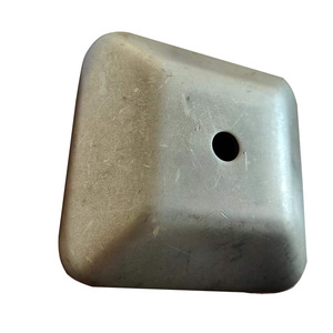 Steel <b>Stacking</b> Leg Cup 80x80 Square Durable For Material Bins Racks Connectors <b>Shelf</b> Supports - Product Image 1
