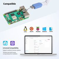 Dongle USB Zigbee 3.0 (Stick) Coordinateur EFR32MG21 pour Home Assistant, Zigbee2MQTT, ZHA, OpenThread, Contrôle par application, Électronique et Informatique