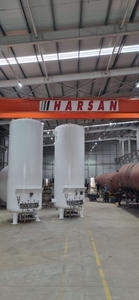 Tanque de Almacenamiento Criogénico Vertical Certificado por ASME CE de 1-200m3 para LIN LOX LAR, Recipiente Aislado al Vacío para Oxígeno Líquido, Nitrógeno y Argón - Product Image 3