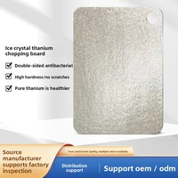 Kristal Es Titanium Murni Kelas Medis Antibakteri Anti Jamur Anti Selip Dapat Digunakan Dua Sisi Portabel Luar Ruangan Rumah Tangga
