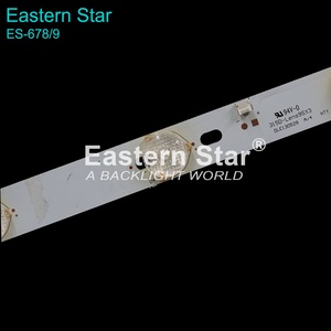 Bande lumineuse LED ES-678 315D-Lens9SX3 DLE130529 pour <span class=keywords><strong>Philco</strong></span> Ph32N62DGB, lot de 3, 592 mm - Product Image 4