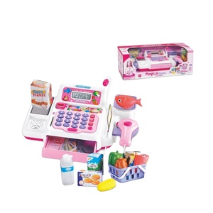 Enfants préscolaire éducatif Shopping jouets jouer maison enfants Machine <span class=keywords><strong>caisse</strong></span> <span class=keywords><strong>enregistreuse</strong></span> <span class=keywords><strong>jouet</strong></span> <span class=keywords><strong>avec</strong></span> <span class=keywords><strong>Scanner</strong></span> - Product Image 1
