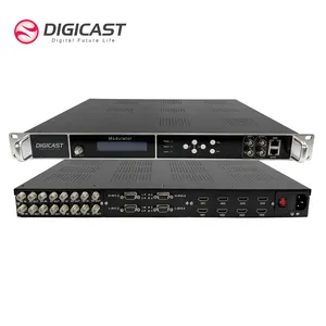 DIGICAST DVB S в DVB T трансмодулятор DVBSS2X в ISDB-T QAM конвертер