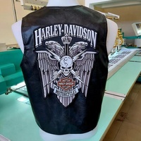Patch brodé personnalisé grande taille pour gilet de motard, patchs dorsaux pour veste, broderie 3D thermocollante
