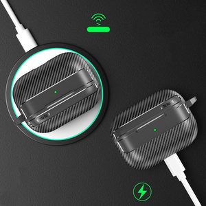 Funda protectora de fibra de carbono de alta calidad para <span class=keywords><strong>Airpods</strong></span> Pro <span class=keywords><strong>3</strong></span>, funda protectora de fibra de carbono TPU a prueba de golpes para Airpods4 - Product Image 6