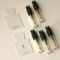 Flacons de parfum miniatures portables personnalisables avec logo, 1,5 ml, 2 ml, 3 ml, 10 ml, 15 ml, flacons de parfum vides rechargeables, vaporisateur 5 ml