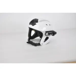 Capacete de água ABS macio para adultos, forro à prova d'água, segurança esportiva, resgate para passeios de barco, caiaque, remo, surf, escalada selvagem ao ar livre