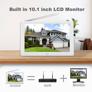 Neuer SriHome CCTV 2MP FHD Monitor Home Drahtloses Überwachungs kamerasystem 4CH NVR Kit Unterstützung Zwei-Wege-Audio - Product Image 3