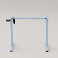 PRORIALS – Cadre de bureau électrique réglable en hauteur à moteur unique, meilleur prix, plage de hauteur 730-1180 mm, charge 60 kg, vitesse 20 mm/s
