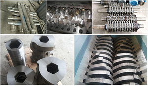 Máy Hủy Lốp Xe Máy Tái Chế Lốp/Máy Hủy Chai Nhựa Phế Thải Lốp Cao Su/Máy Hủy Lốp Máy Tái Chế Lốp Xe - Product Image 6