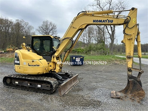 Excavadora Komatsu Usada Original de 5.8 Toneladas, Modelo PC88MR-8, Mini Excavadora con Brazo Hidráulico, Importada de Japón - Product Image 3