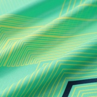 Ensemble short et maillot de football personnalisé imprimé par transfert thermique Vert menthe Bleu marine Vente en gros Séchage rapide Respirant 100% Polyester 220g Équipe