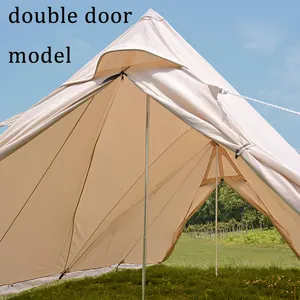 Big Cotton Canvas Waterproof Beach Tent Sun Shelter Hammock Rain Fly Tarp Tents Camping