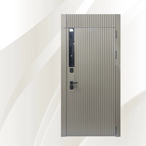 Puerta de Seguridad de Una Hoja, Lámina de Acero Laminada en Frío, Insonorizada, Antirrobo, Exterior, Operación Manual, Apertura Plana, Origen Zhejiang - Product Image 1
