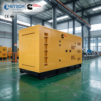 Générateur Cummins 200 kVA 250 kVA 400 kVA, générateur diesel professionnel à faible consommation de carburant, refroidi par eau, silencieux, générateur électrique