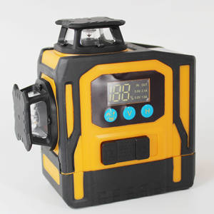 TG803L <span class=keywords><strong>nivel</strong></span> láser Rayo Verde cruz láser 12 líneas autonivelante <span class=keywords><strong>3D</strong></span> Auto Construcción rotativa <span class=keywords><strong>nivel</strong></span> láser con LCD - Product Image 1