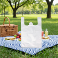 Sac poubelle jetable en PE avec soufflet latéral, impression Gravnre, thermoscellable, en LDPE/HDPE, personnalisé pour usage domestique