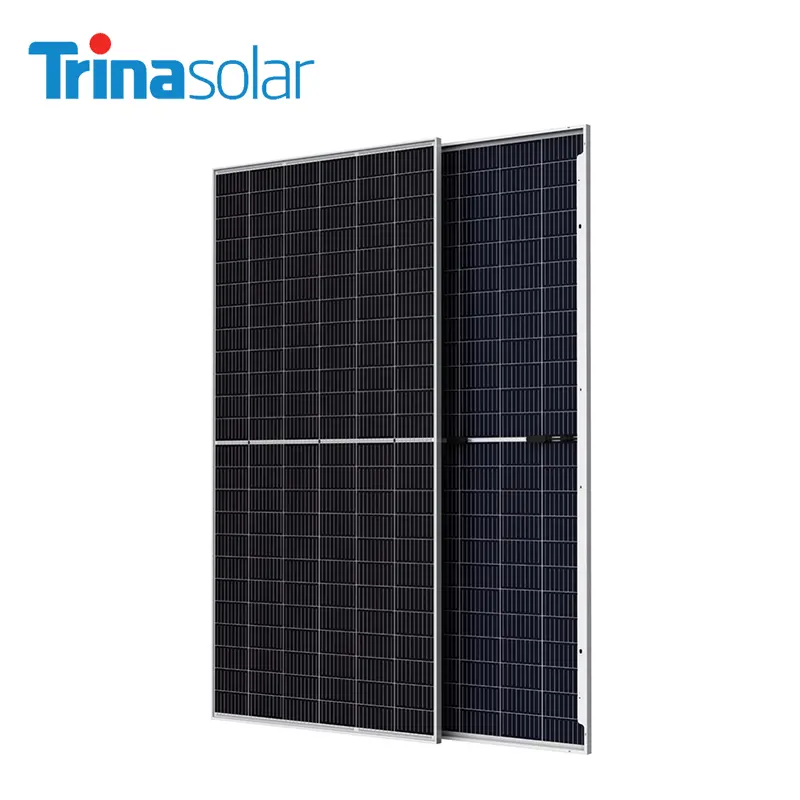 Trinosolar DU DUOMAXIN BIFACIAL แก้วคู่ 144 โมดูลรูปแบบ395W 400W 405W 410W 415W 420W Bifacial โมดูลคู่กระจก