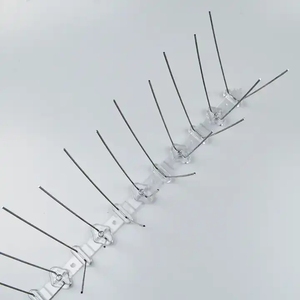 Répulsif à oiseaux pas cher pour l'extérieur, dispositif en acier inoxydable, 50 cm, pointes <span class=keywords><strong>anti</strong></span>-pigeons - Product Image 2