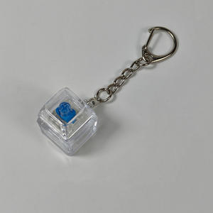 Teclado llavero juguete alivio del estrés DIY Fidget botón Keycap Fidget llavero teclado llavero dedo teclado tapas juguete - Product Image 6