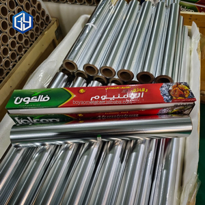 גליל נייר אלומיניום למזון 8011 בהתאמה אישית, גליל קטן 5 מטר, נייר רשת פלקון לאריזת מזון, גלילים לאריזה מחדש - Product Image 4