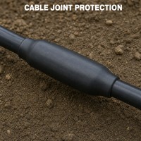 Manchon thermorétractable EPDM, excellente isolation, haute élasticité, étanche, résistant à l'humidité, pour la réparation des joints de câbles