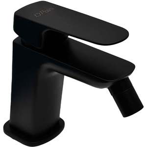 Nove Single-Lever <b>Bidet</b> Mixer Black Without Waste Functional Turning Tool - Product Image 1