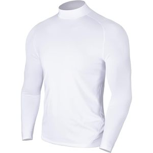 Camiseta de Compresión de Manga Larga con Cuello Alto para Hombre, Personalizada, Térmica, Deportiva, Anti UV, para Entrenamiento y Running - Product Image 3