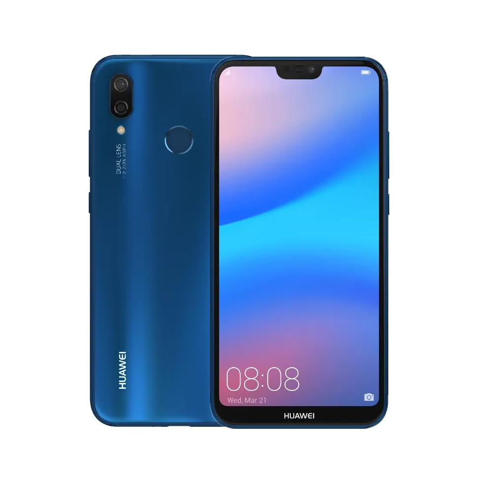 Wholesale Huawei P20 Lite 4+128GB 5.84 Inch Dual 4G Network Good Second Hand Cellphone Used Phone