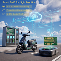BMS intelligent 4G GPS avec Bluetooth RS485 et faible consommation d'énergie pour armoire de permutation de batteries à ions sodium