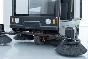 זרבובית מרסס אולטראסוני חיצוני חשמלי רובוט מסעדה מטאטא רצפות תעשייתי מטאטא רחוב משאבת מנוע מכונית-פלסטיק