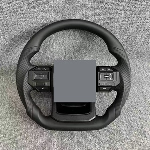 Nuevo Volante Deportivo J Auto en PVC Negro Piano para Land Cruiser Prado LC300 2022 Compatible con 4Runner GR Harrier - Product Image 4
