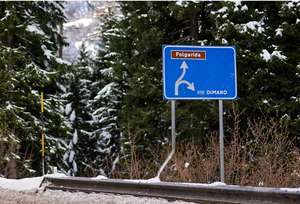 Panneaux de signalisation de sécurité de chantier personnalisés par les fabricants du Zhejiang, barrières de circulation routière - Product Image 2