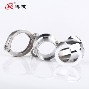 Science And Technology Sanitary <b>Quick</b> Release Internal Thread Chuck <b>Connector</b> 304 Stainless Steel DN8 Pipe Connection - Product Image 2