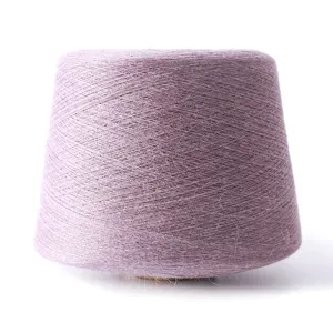 アンゴラうさぎ毛糸工場直販柔らかく肌に優しい1/16S 20% うさぎ毛80% ナイロン混紡ニットセーター毛糸