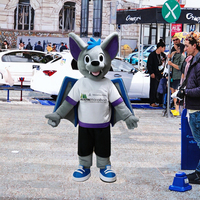 Costume de mascotte de Noël en forme de chauve-souris, taille unisexe L XL XXL, en matériau EVA de haute qualité, vente d'usine Shengye
