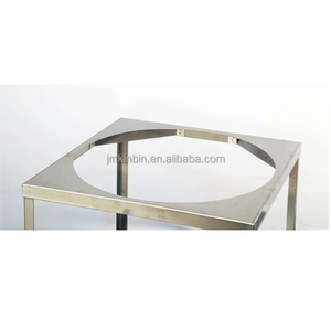 Stainless Steel Removable Mixing Bowl Holder Equipped Slide <b>Plate</b> Commercial Kitchen Container Supporting Bracket - Product Image 4