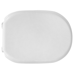 Asiento de Inodoro Blanco de 50.5 cm de Largo y 37.5 cm de Ancho para Inodoro Belle Epoque - Product Image 1