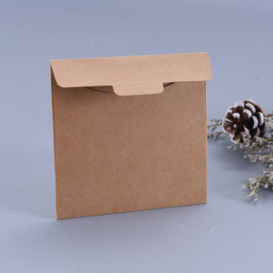 Vente en gros 200gsm <span class=keywords><strong>enveloppe</strong></span> en <span class=keywords><strong>papier</strong></span> <span class=keywords><strong>Kraft</strong></span> brun pour CD cadeau pas d'impression 125*125mm enveloppes en <span class=keywords><strong>papier</strong></span> <span class=keywords><strong>Kraft</strong></span> brun pour CD - Product Image 2