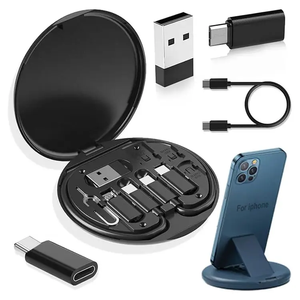 Monfonk Cable <span class=keywords><strong>Adaptador</strong></span> <span class=keywords><strong>USB</strong></span> C Kit <span class=keywords><strong>Adaptador</strong></span> Multifunción <span class=keywords><strong>Adaptador</strong></span> Tipo C <span class=keywords><strong>Micro</strong></span> <span class=keywords><strong>USB</strong></span> Cable <span class=keywords><strong>Otg</strong></span> Convertidor para iPhone Samsung - Product Image 1