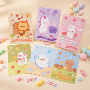 Tarjeta <span class=keywords><strong>de</strong></span> Felicitación Infantil con Diseño Creativo <span class=keywords><strong>de</strong></span> Dibujos Animados y Estampado <span class=keywords><strong>de</strong></span> Animales para Regalos <span class=keywords><strong>de</strong></span> Fiesta <span class=keywords><strong>de</strong></span> <span class=keywords><strong>Cumpleaños</strong></span> - Product Image 3
