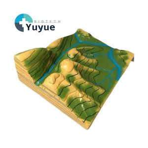 Modèle de carte topographique magnétique, modèle de relief du terrain détachable pour l'enseignement de la géographie - Product Image 1