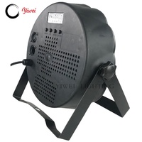 Vente chaude led par light 54X1W rgbw par can avec boîtier en plastique pour dj club home party
