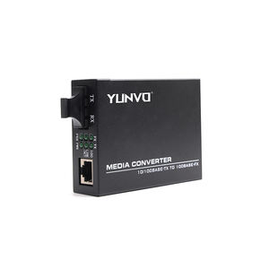 Convertisseur <span class=keywords><strong>de</strong></span> média fibre optique Yunvo <span class=keywords><strong>10</strong></span>/100M <span class=keywords><strong>RJ45</strong></span> vers monomode 1310nm 20km convertisseur <span class=keywords><strong>de</strong></span> média SC <span class=keywords><strong>RJ45</strong></span> vers fibre optique - Product Image 6