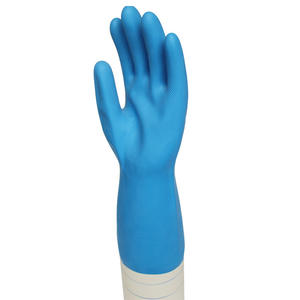 Gants en nitrile résistants à l'abrasion résistants aux produits chimiques gants <span class=keywords><strong>de</strong></span> nettoyage des toilettes domestiques - Product Image 2