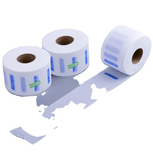 Approvisionnement d'usine 100 bandes barbier cou papier colle collante couvrant papier collier salon <span class=keywords><strong>de</strong></span> coiffure jetable <span class=keywords><strong>coupe</strong></span> <span class=keywords><strong>de</strong></span> <span class=keywords><strong>cheveux</strong></span> cou volants papier - Product Image 6