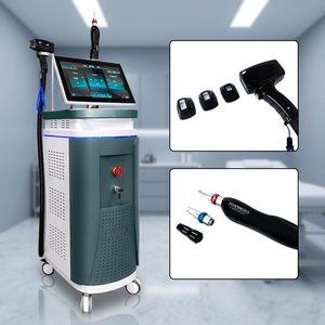 Équipement de soin du visage Black Doll avec laser diode TEC 808 nm pour l'épilation corporelle et laser Nd Yag 1320 nm pour le peeling au carbone - Product Image 1