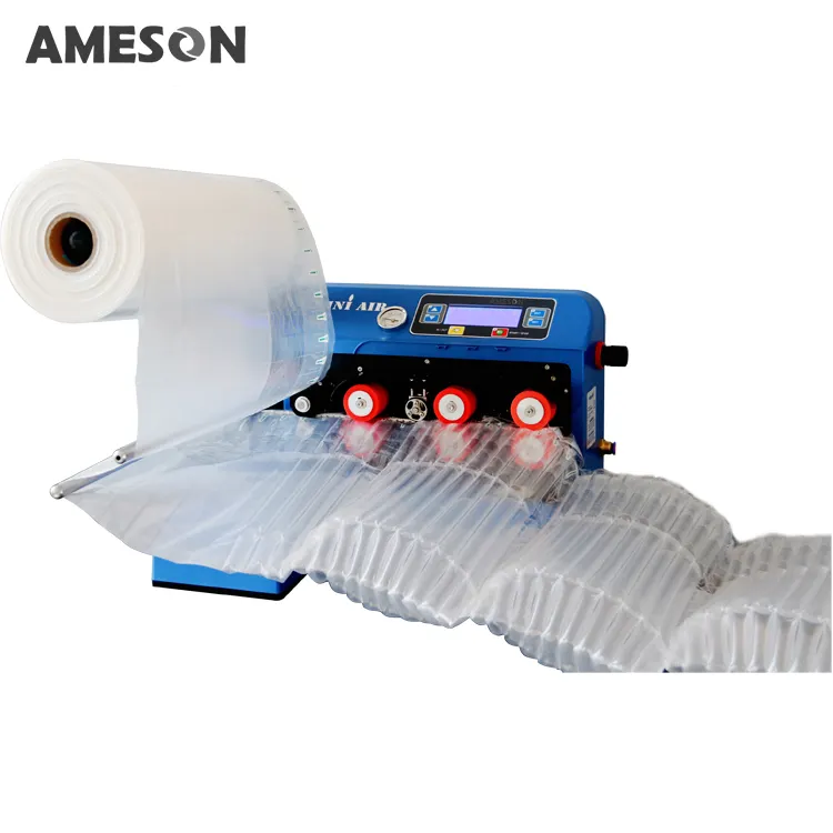 Ameson Mini Lucht Automatische Opvulling Airbag Kolom Kussen Zak Verpakkingsmachine